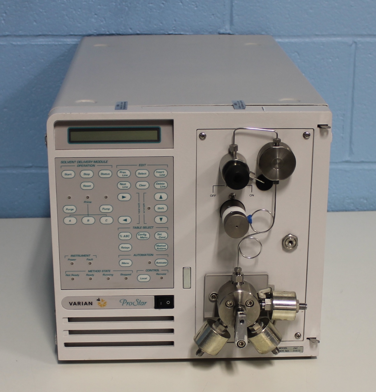 Varian Prostar 240 Solvent Delivery Module