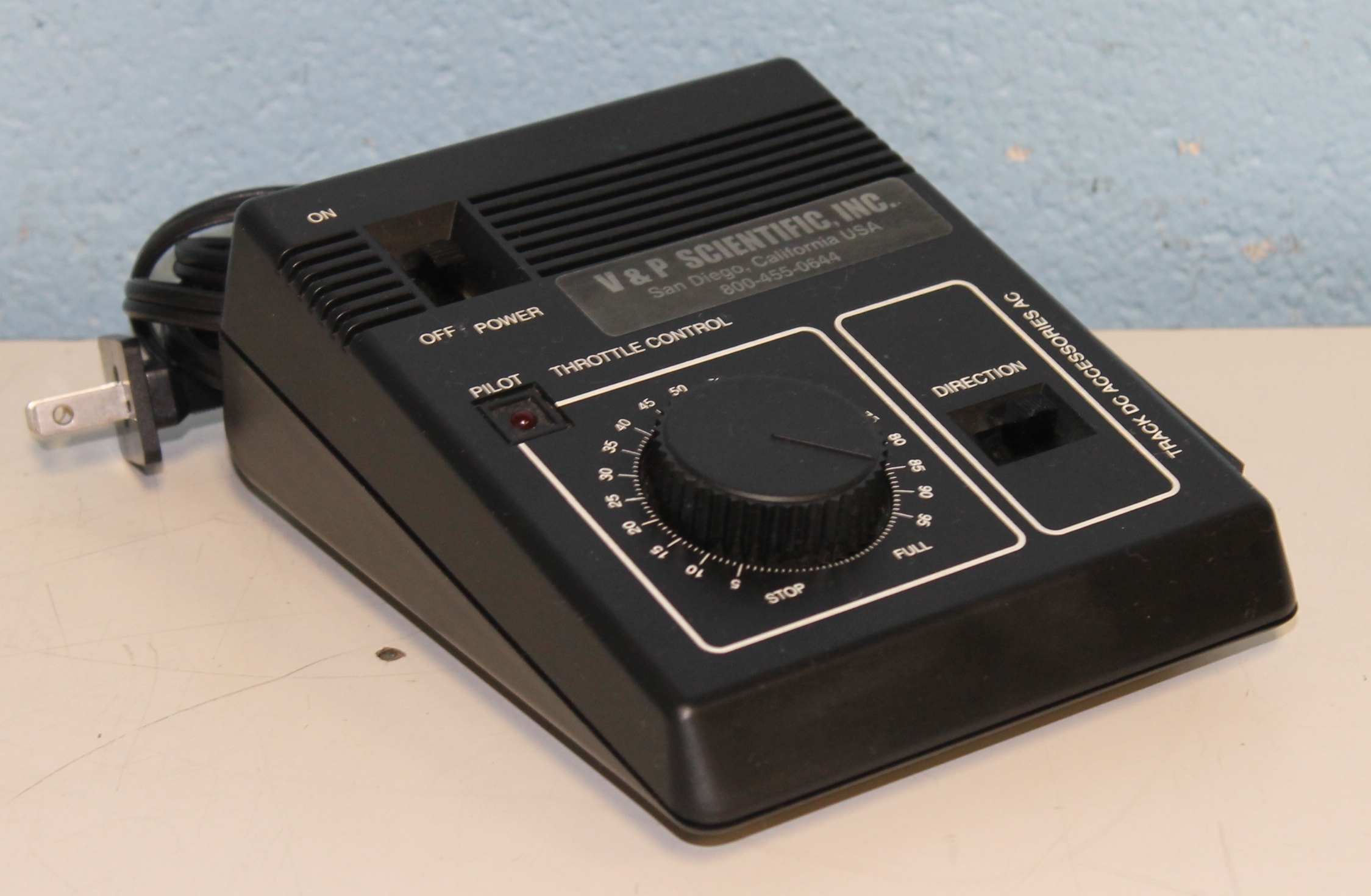 V&P Scientific, Inc Throttle Control