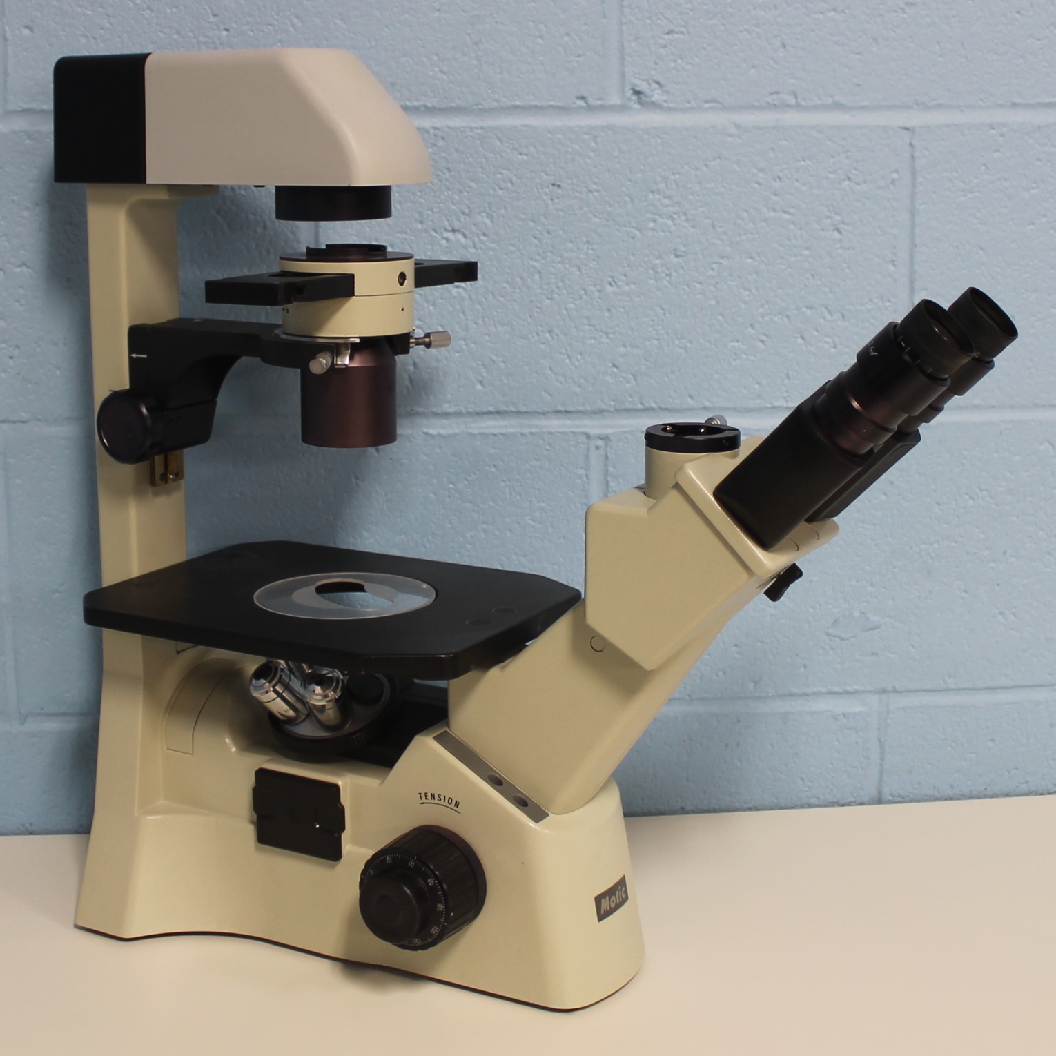 Motic AE31 Trinocular Inverted Microscope
