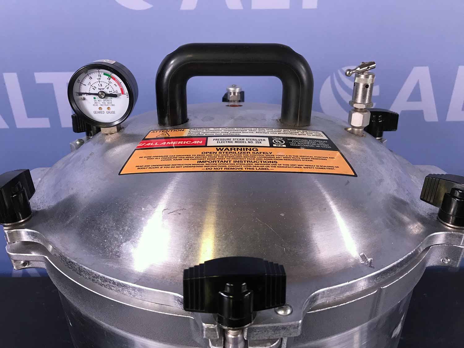 All American Model 25x1 Electric Steam Sterilizer 120V