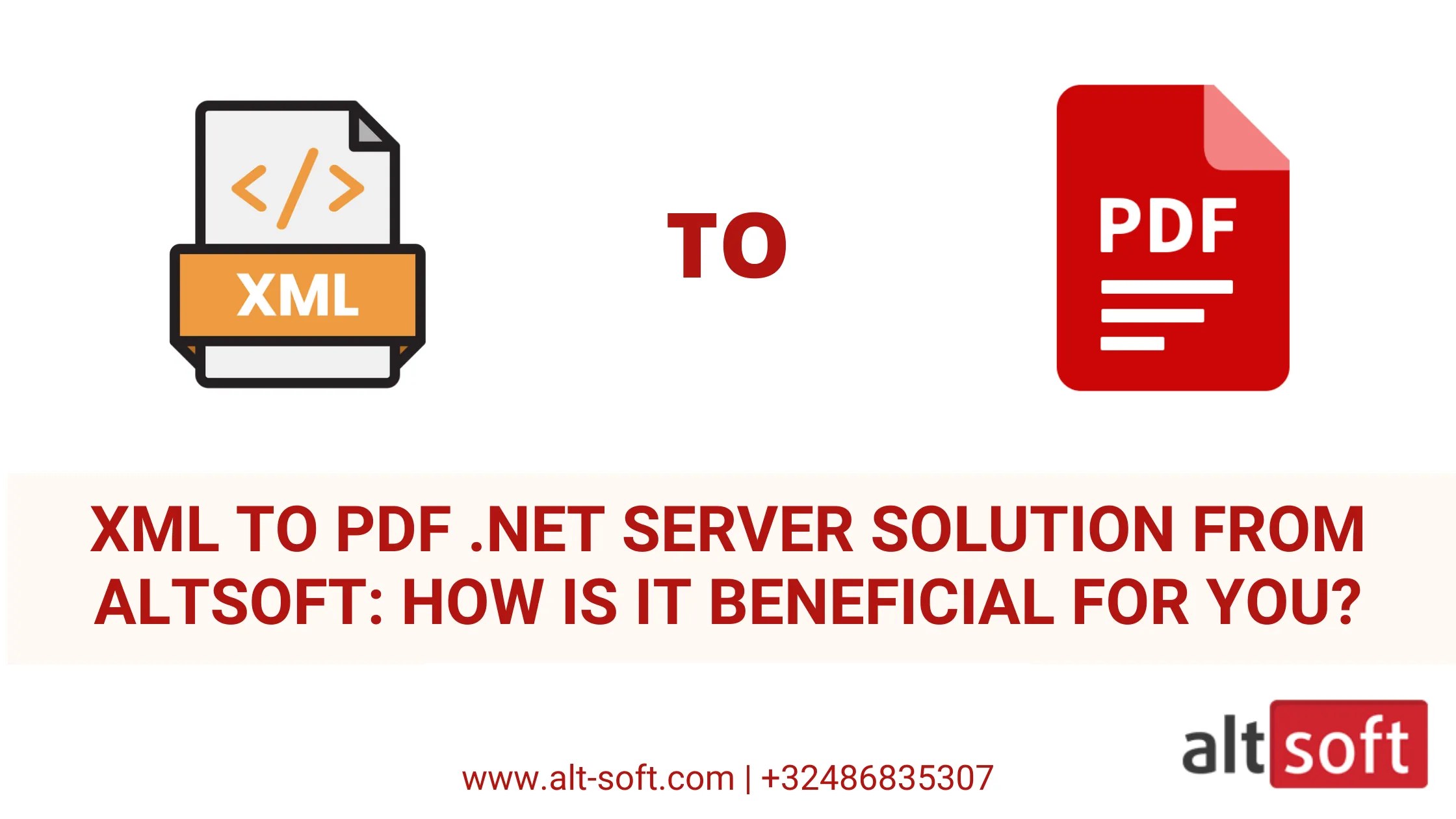XML to PDF Server Solution from Altsoft How is it Beneficial for You?