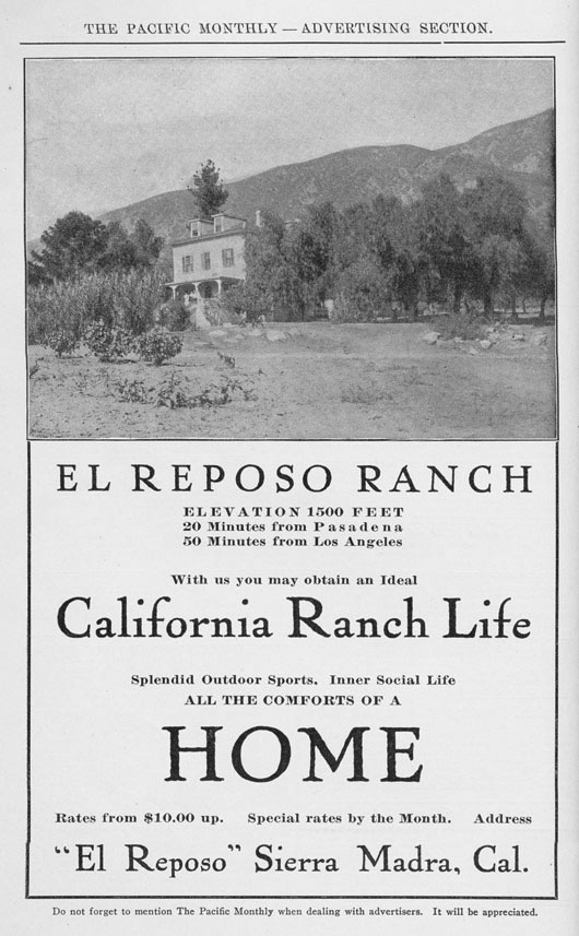 Altadena’s Beginning as Mecca for the Ill Altadena Heritage