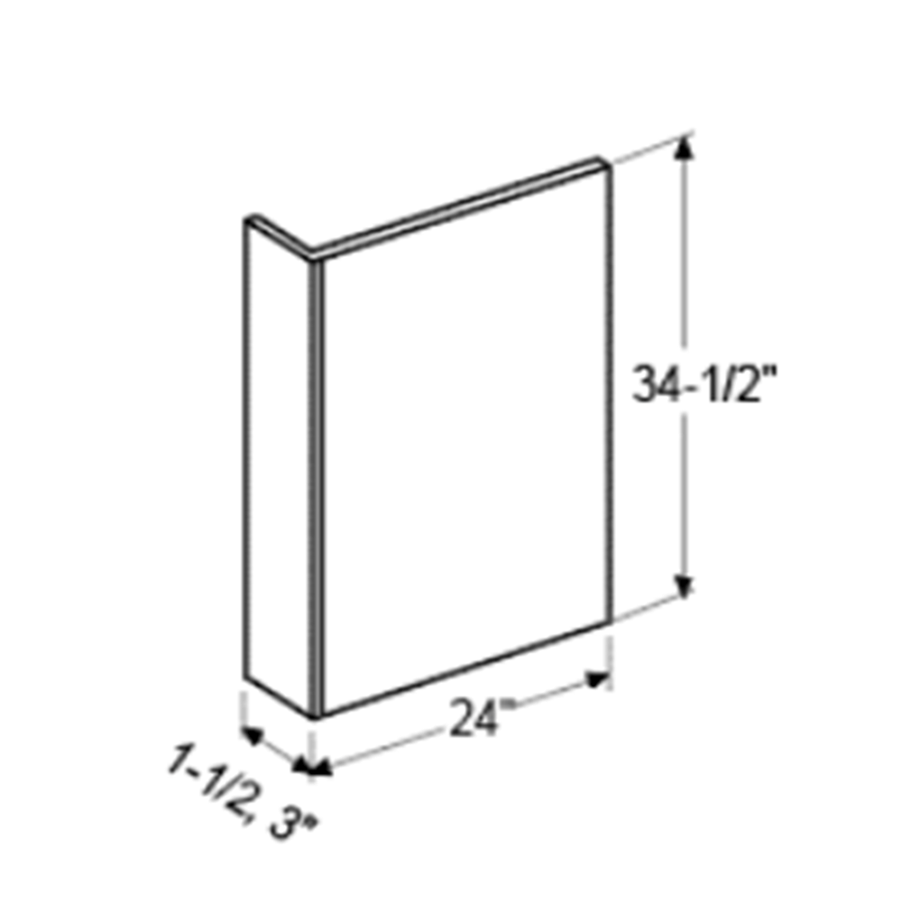 Dishwasher Panel Returns Pearl white Asheville collection ALTAIR