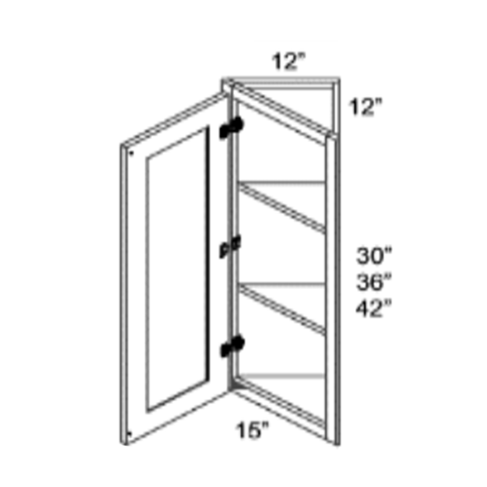 Wall End Angle Classic Creme Asheville collection ALTAIR