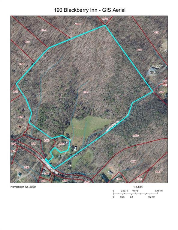 Farm for Sale in Weaverville NC 52 Acres Pastures Creeks