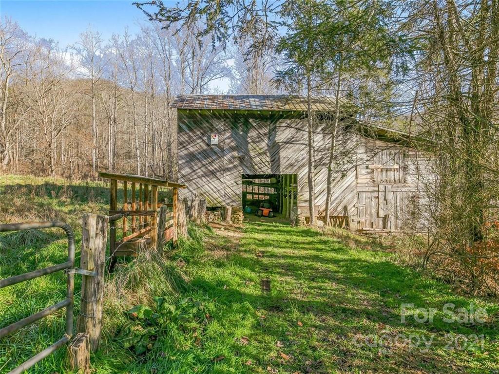 Farm for Sale in Weaverville NC 52 Acres Pastures Creeks