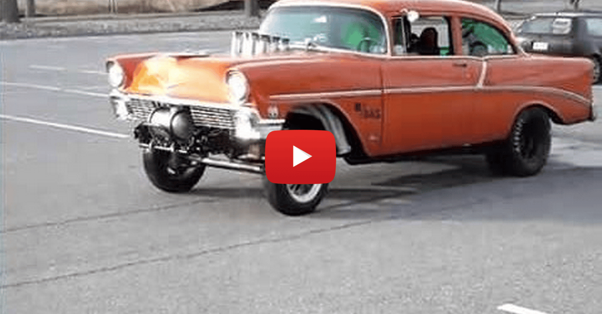 Incredible 1956 Chevy Burnout! Engaging Car News, Reviews, and