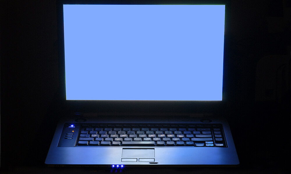 Why Is My Computer Screen Blue?