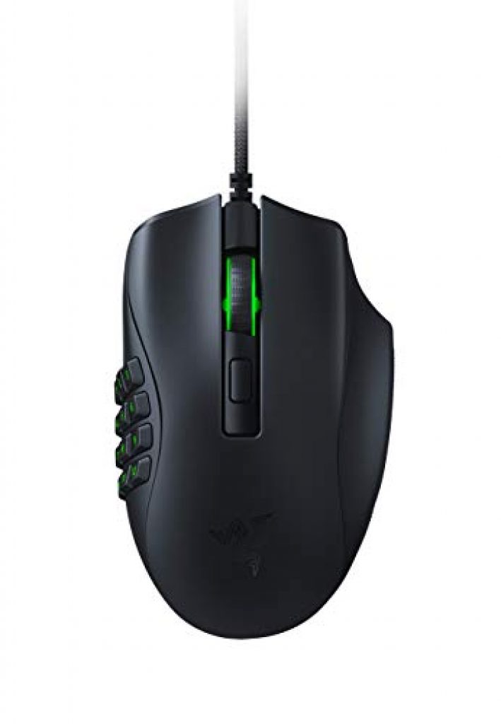 Razer Naga X Wired MMO Gaming Mouse 18K DPI Optical