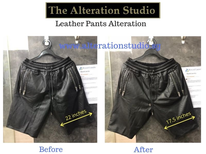 Leather Jacket Alteration The Alteration Studio