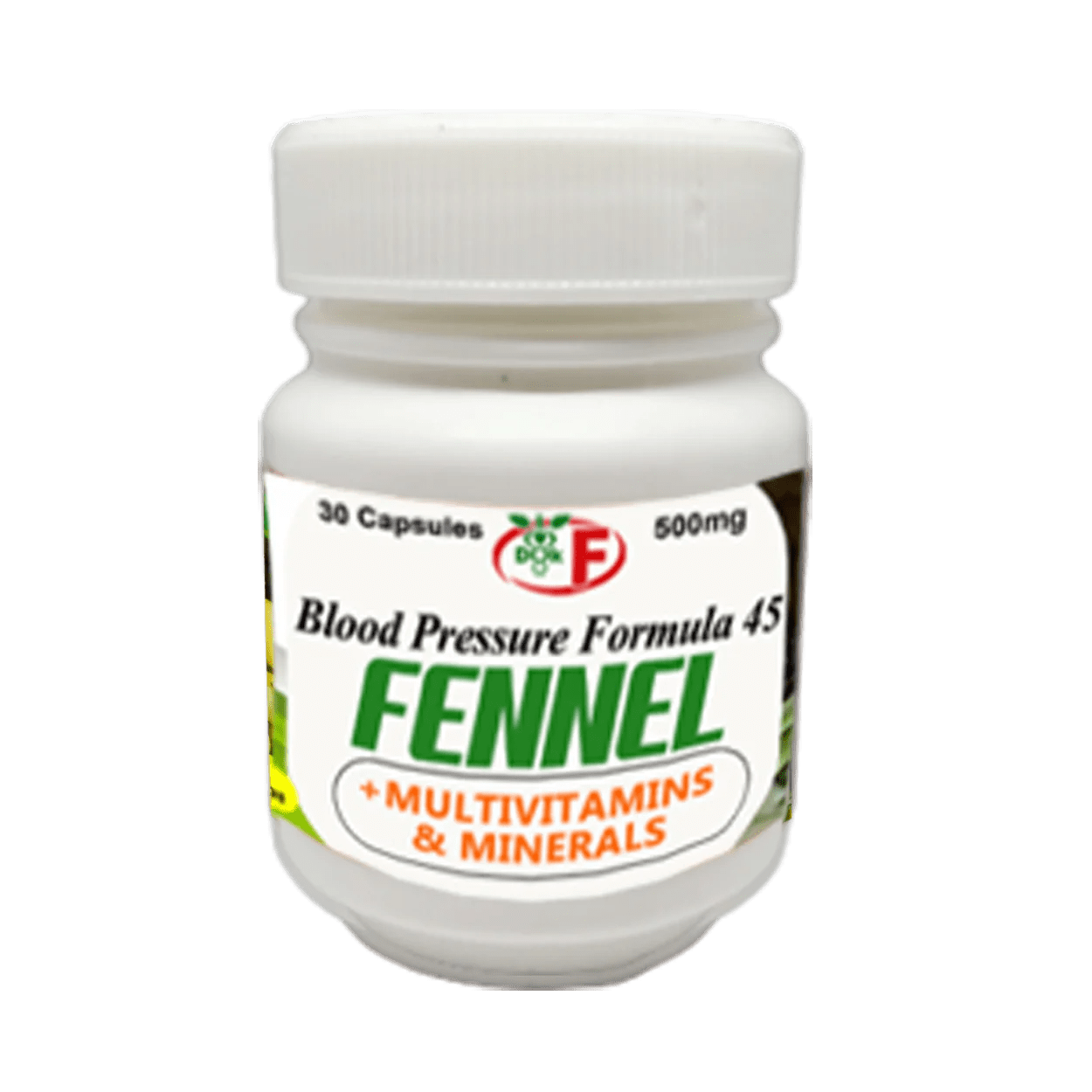 Blood Pressure Formula 45 Fennel Capsule Alternatibo Shop
