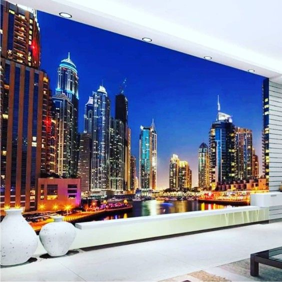 Wallpapers and wall murals in Lagos, Nigeria