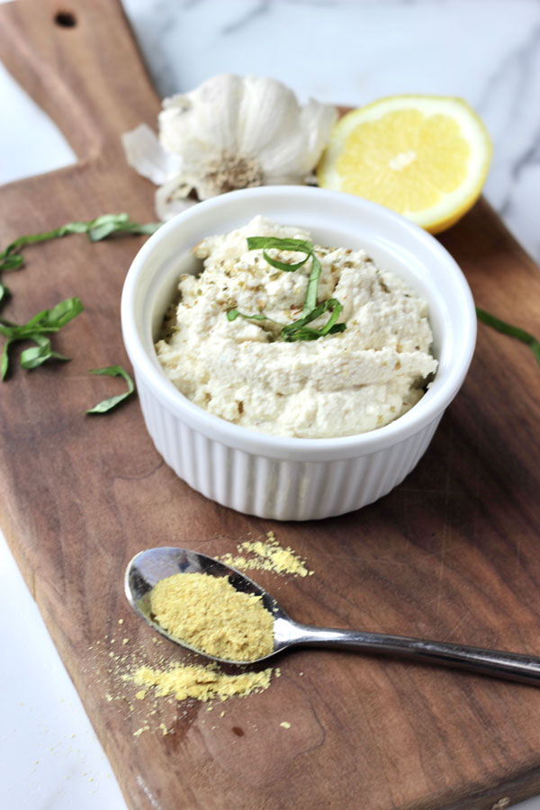 Vegan Tofu Ricotta Alternative Dish