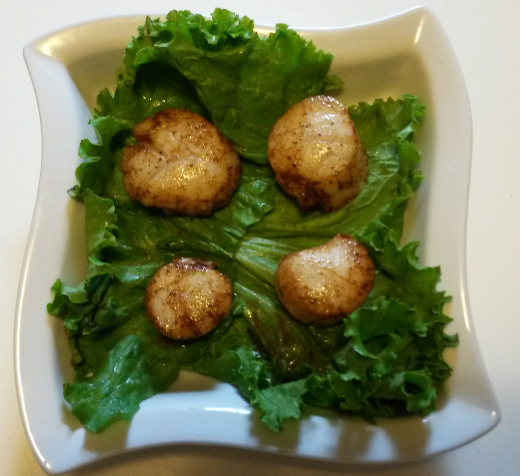 PanSeared Scallops Alternative Method