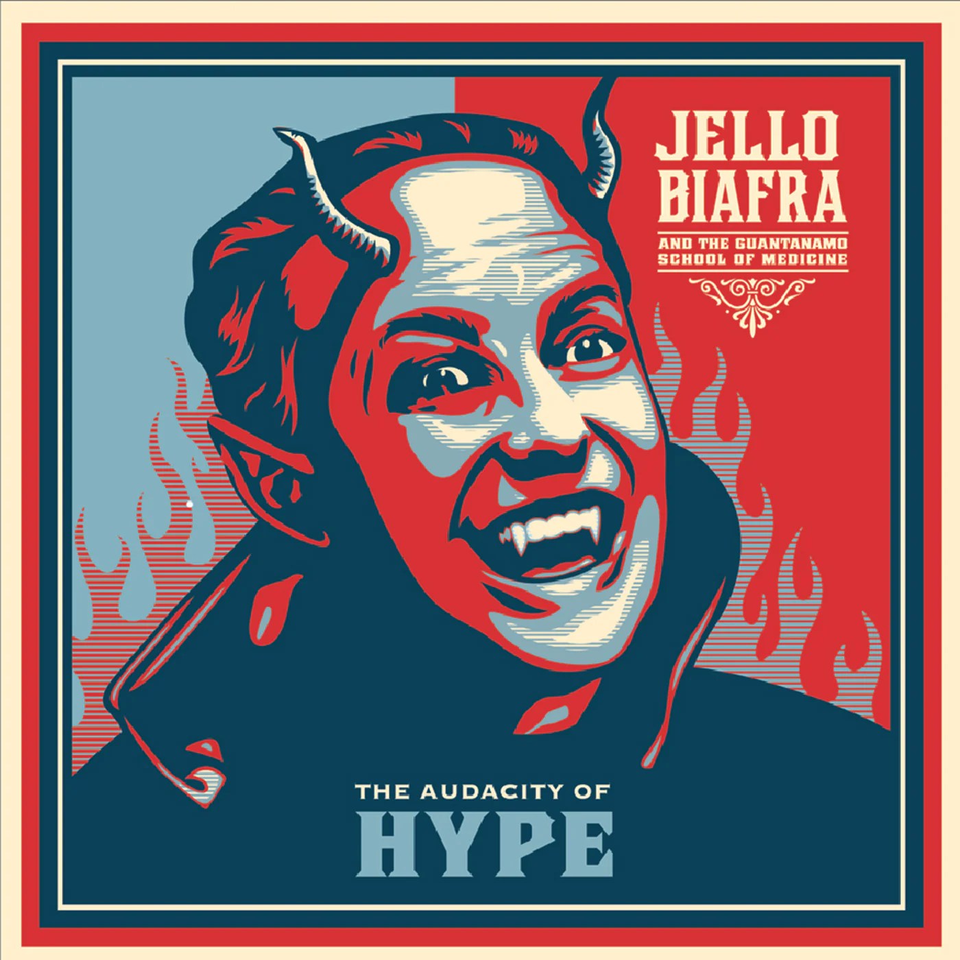 PREORDER JELLO BIAFRA & GUANTANAMO SCHOOL OF MEDICINE "THE AUDACITY O
