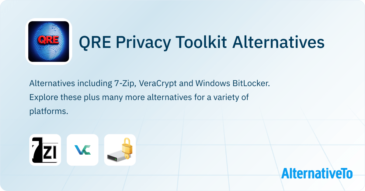 QRE Privacy Toolkit Alternatives Explore Similar Apps AlternativeTo