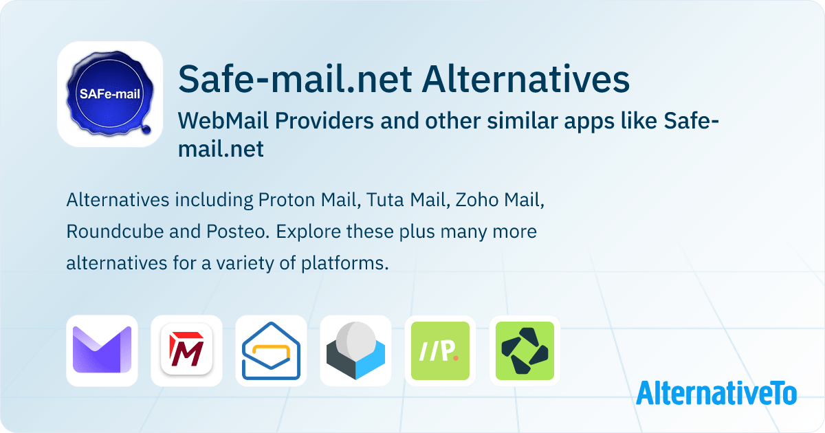 Alternatives Top 12 WebMail Providers & Similar Websites
