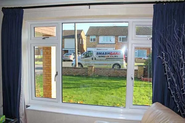 An alternative to window film instead of curtain nets
