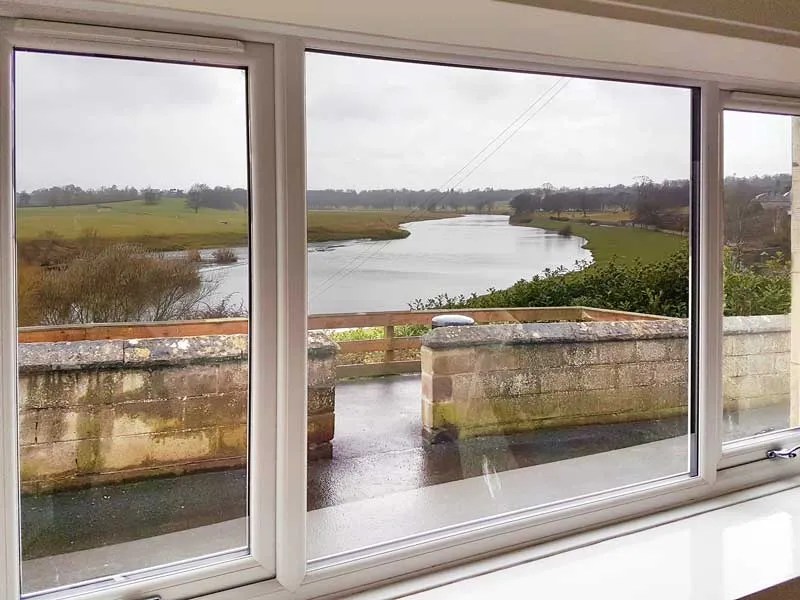 An alternative to window film instead of curtain nets