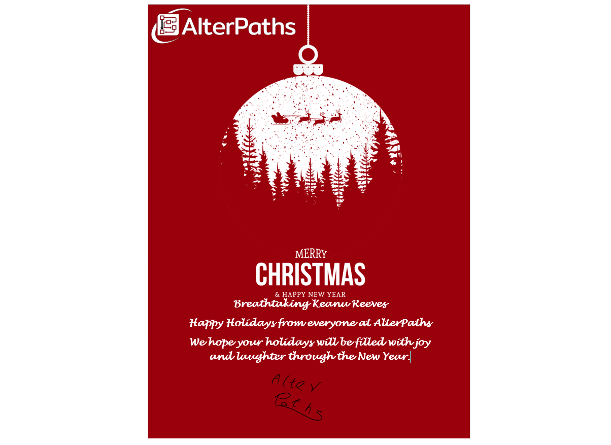 Generated holiday card