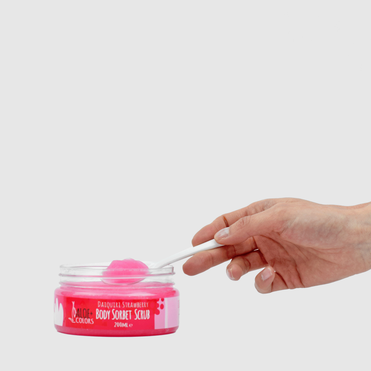 Aloe+ Colors Daiquiri Strawberry Sorbet Body Scrub 200ml alterpharmacy.gr