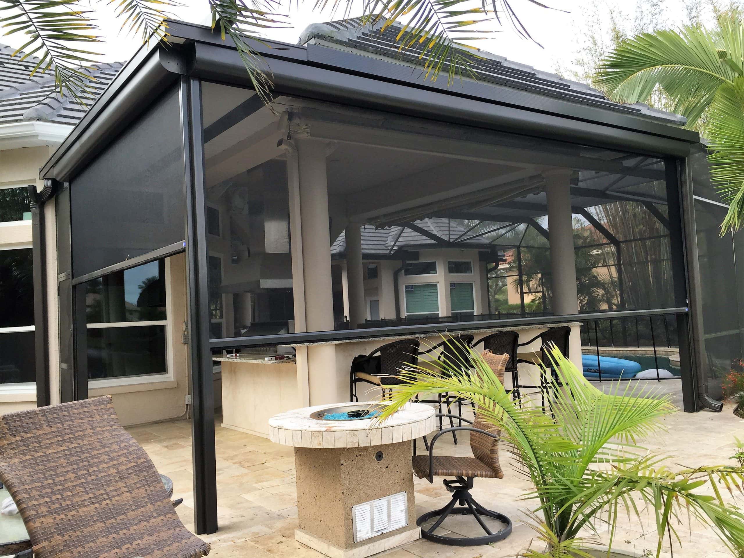 MagnaTrack Retractable Screens Altimate Outdoor