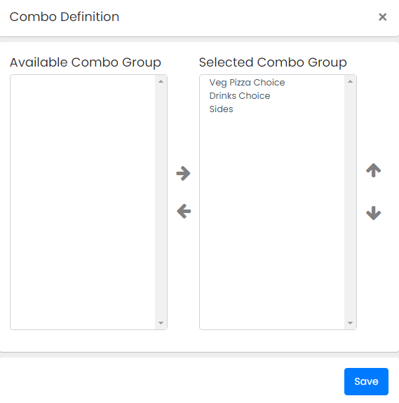 Creating Combo Items AltheaSuite