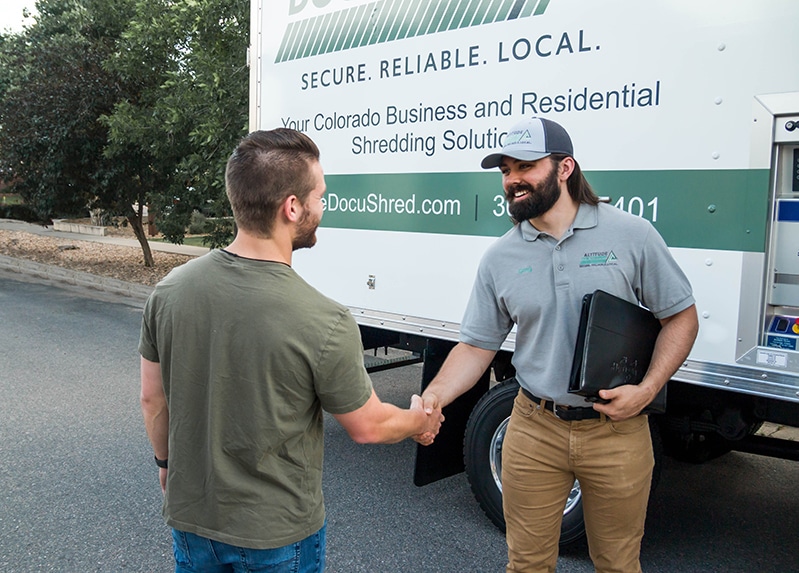 Residential Shredding Services Greater Denver Altitude DocuShred