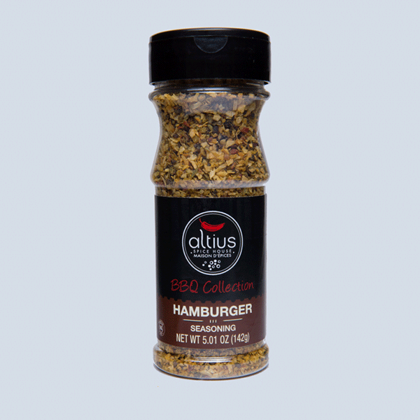 Hamburger Seasoning Altius Spices & Seasonings Inc.