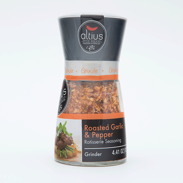 Roasted Garlic & Pepper Rotisserie Seasoning Altius Spices & Seasonings Inc.