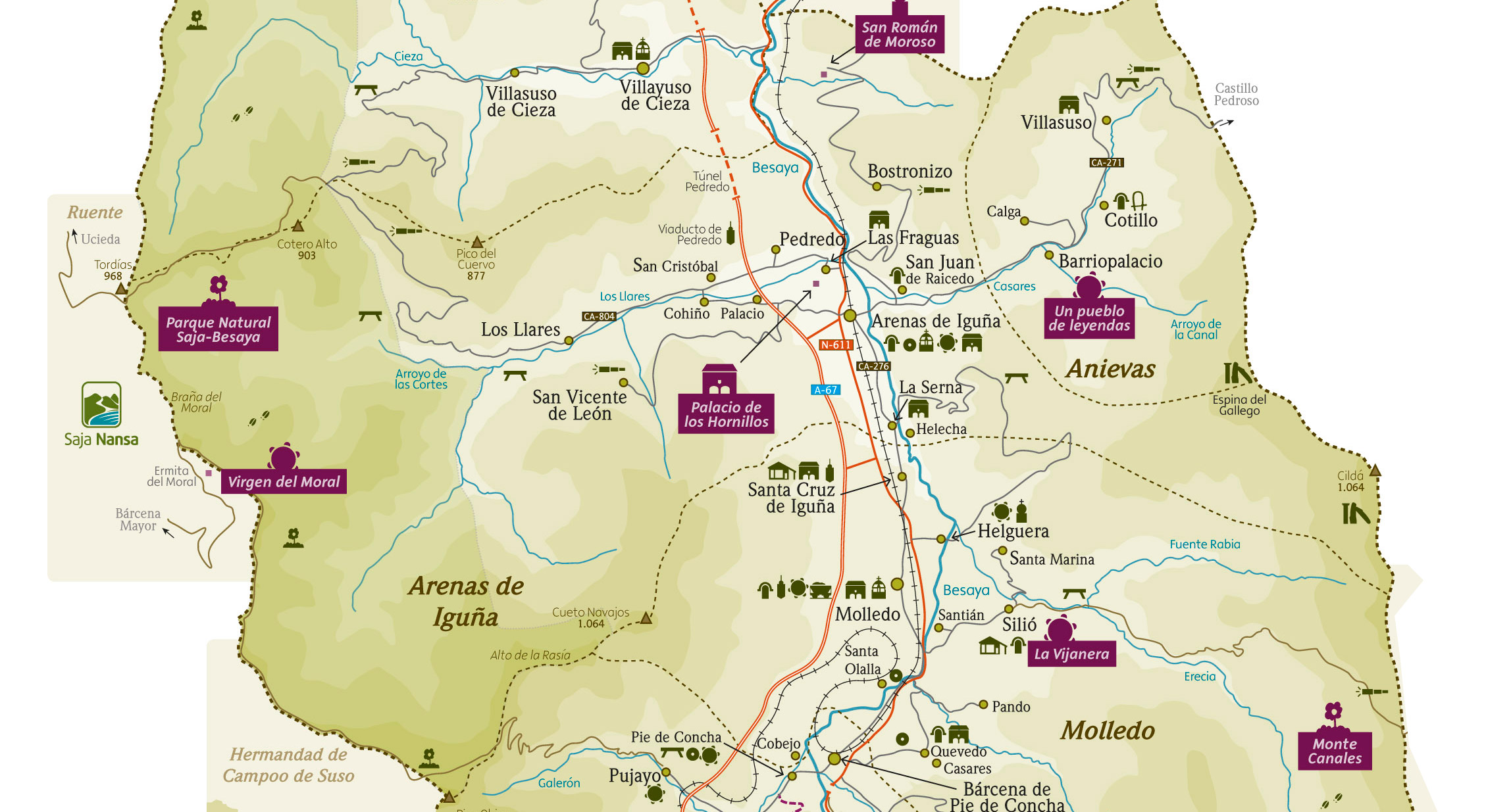 ARENAS DE IGUÑA Alto Besaya. Cantabria