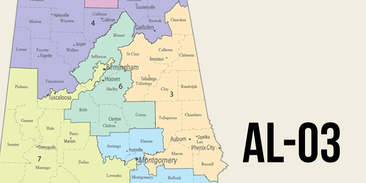 A look at the voting history of Alabama's 3rd Congressional District