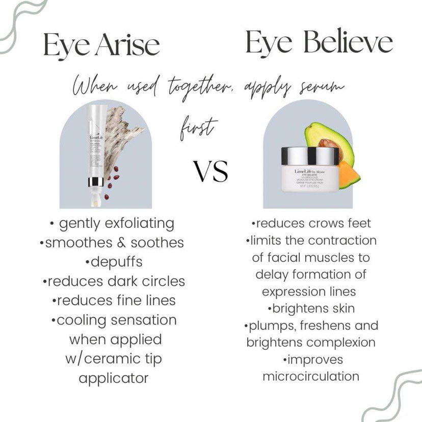 The Difference of Eye Cream & Eye Serum