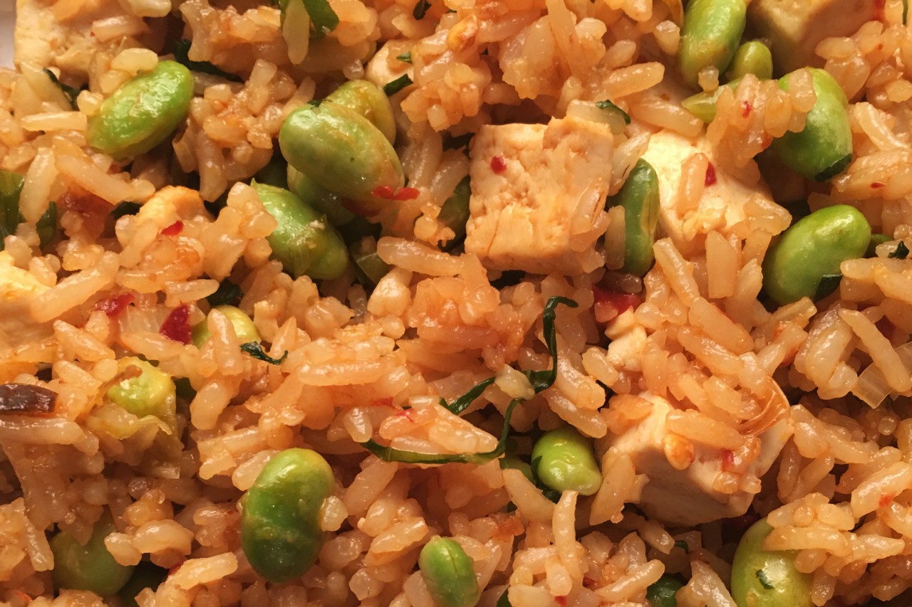 Homemade Tofu Fried Rice Recipe Alton Brown