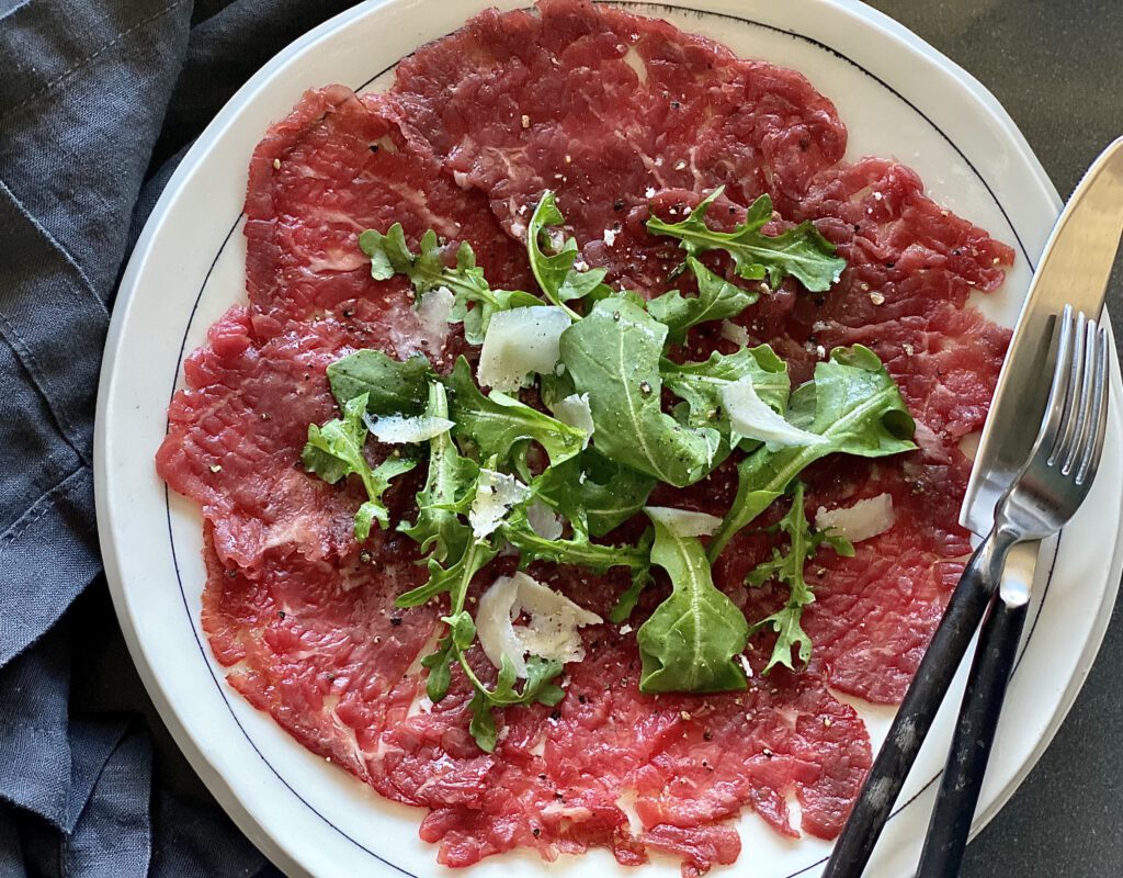 Beef Carpaccio Recipe from Good Eats Alton Brown