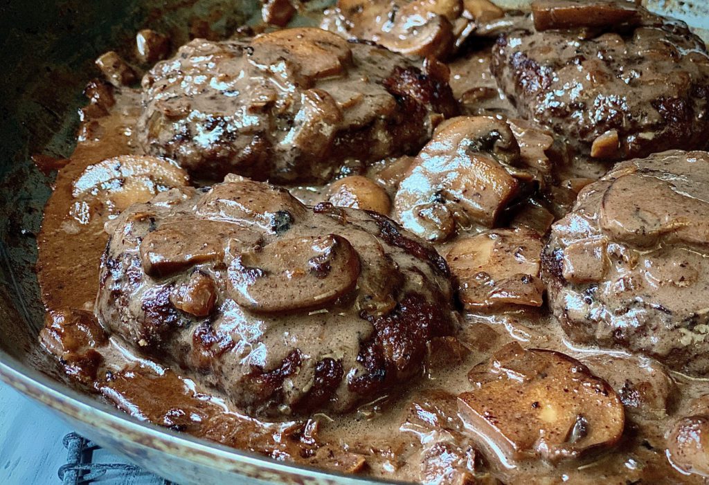 Braised Salisbury Steak Recipe Alton Brown