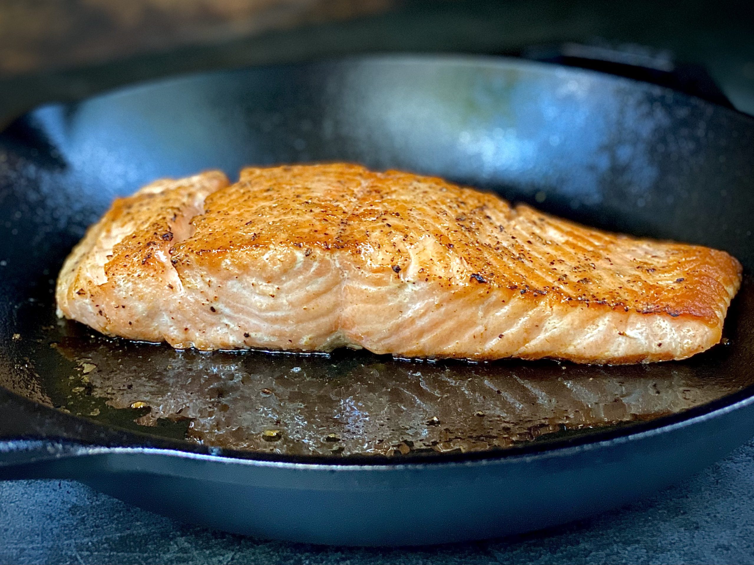 Perfectly Cooked King Salmon Fillet Recipe Alton Brown