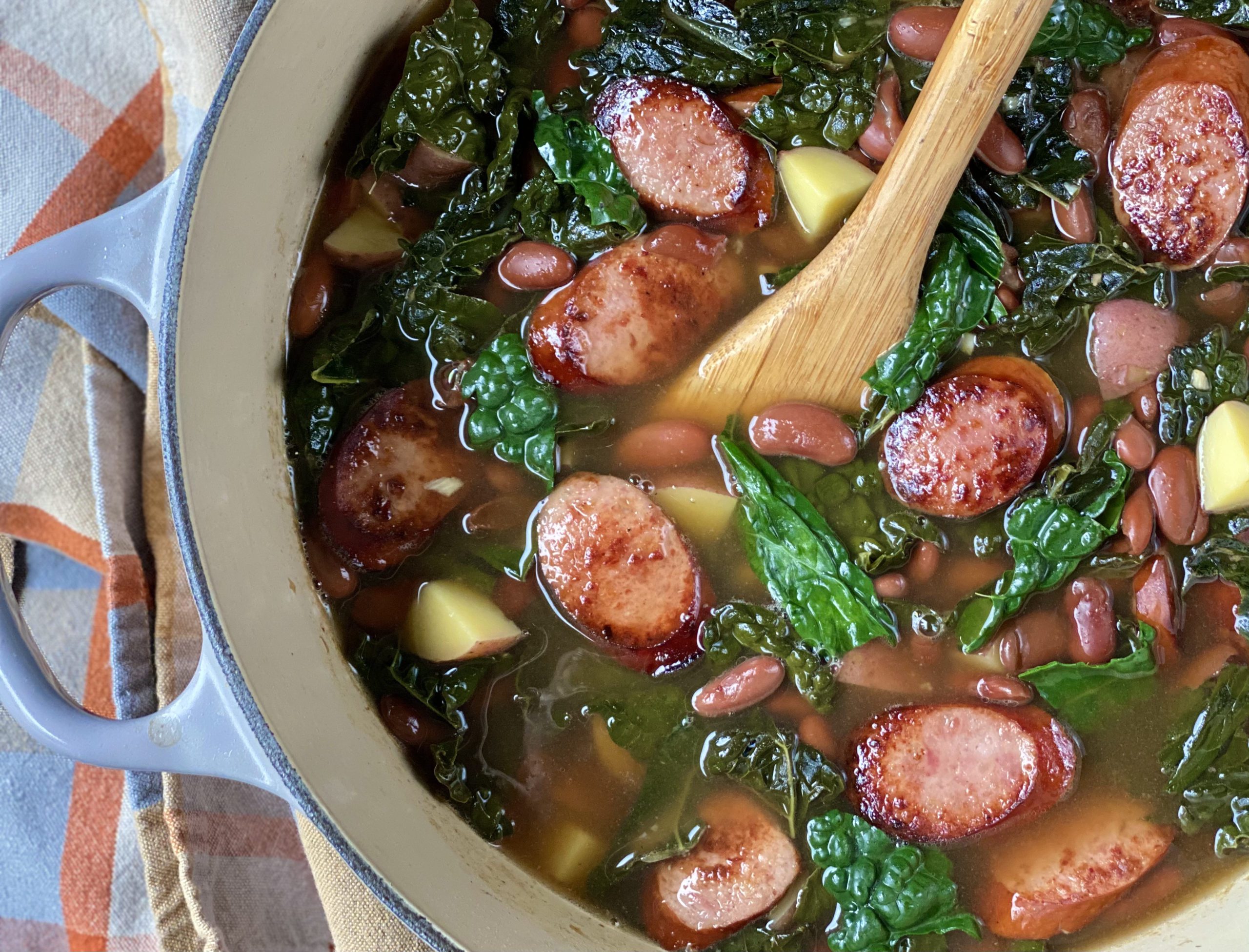Christmas Sausage and Kale Soup Recipe Alton Brown