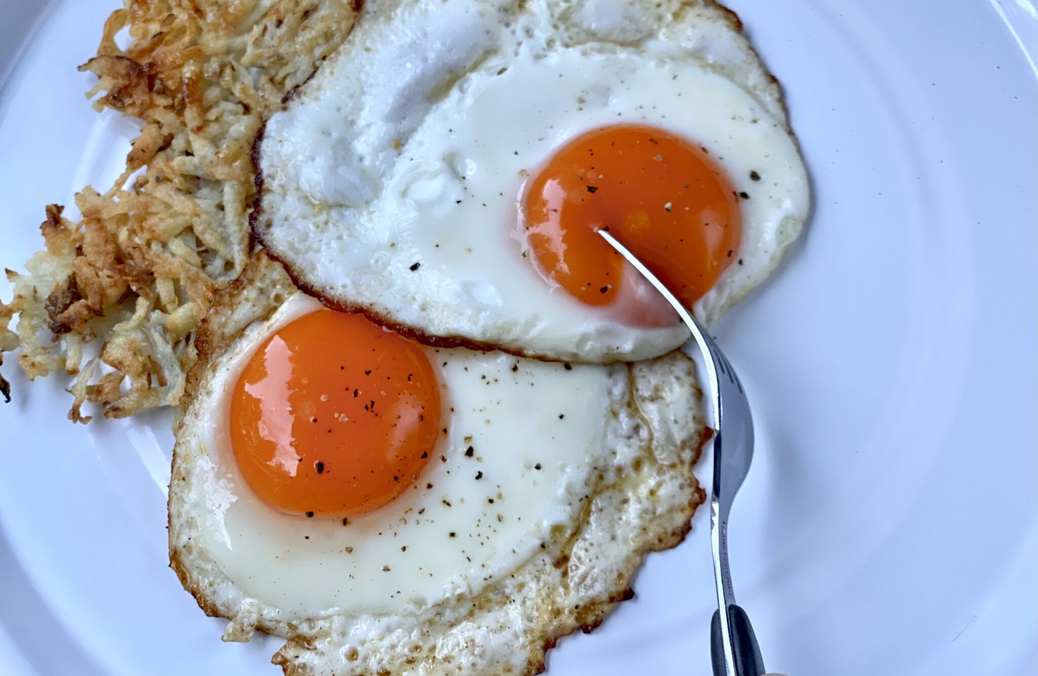 Crispy Fried Eggs Alton Brown
