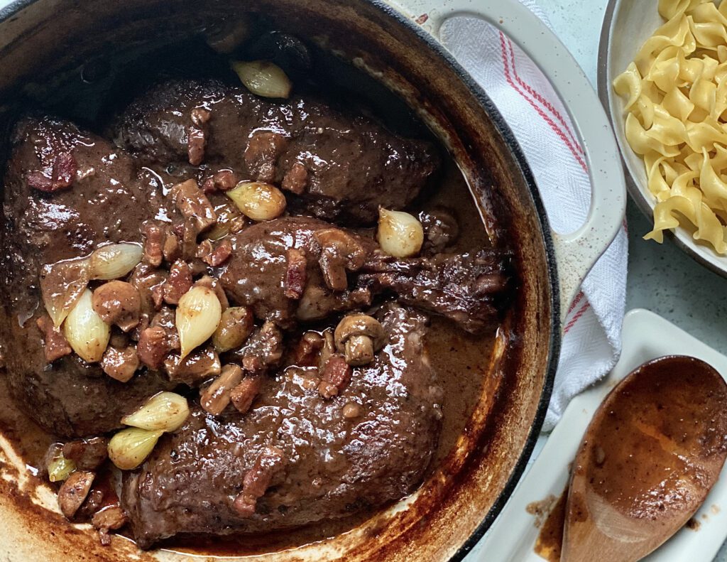 Classic Coq au Vin Recipe Alton Brown