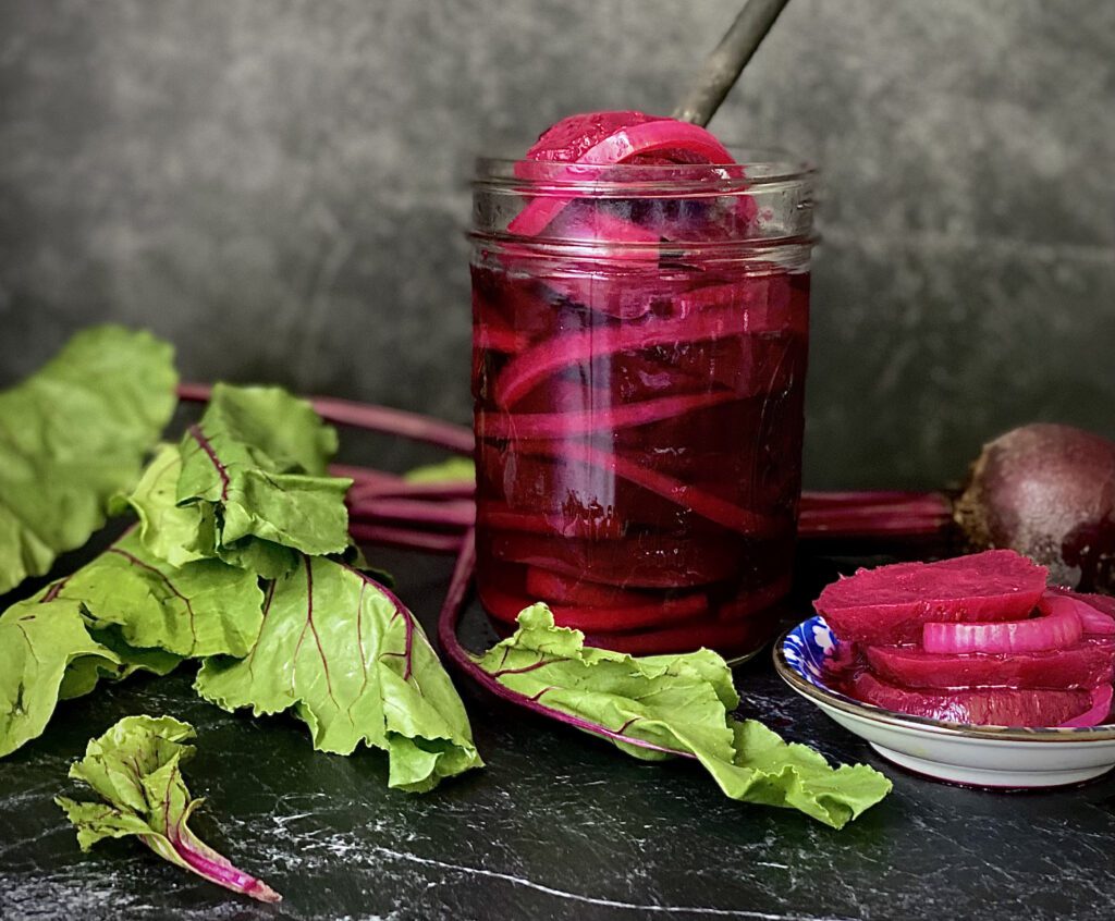 Pickled Beets with Tarragon Chive Vinegar Recipe Alton Brown