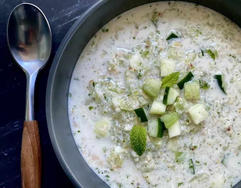 Grape Gazpacho Alton Brown