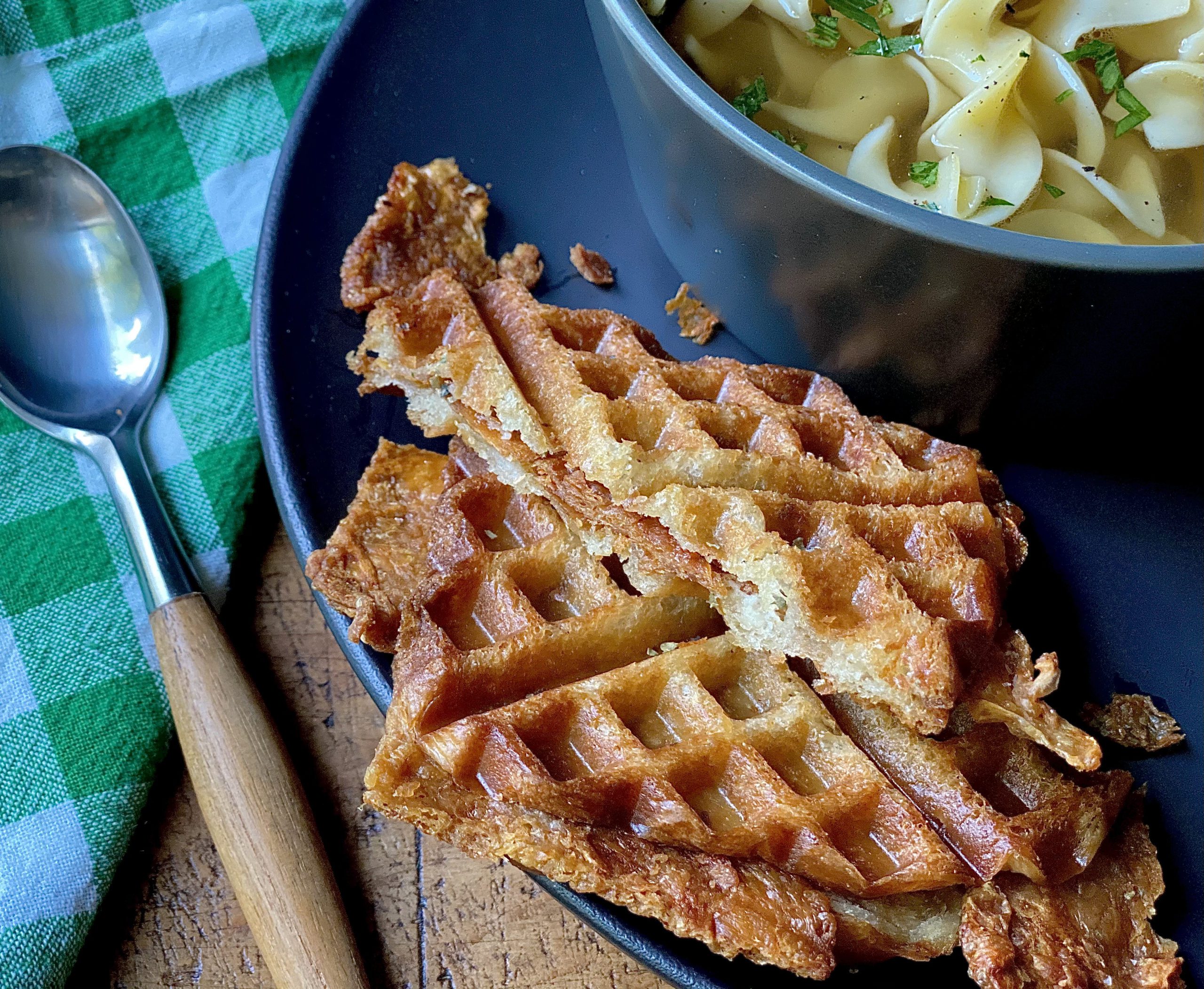 Sweet Potato Waffles Alton Brown