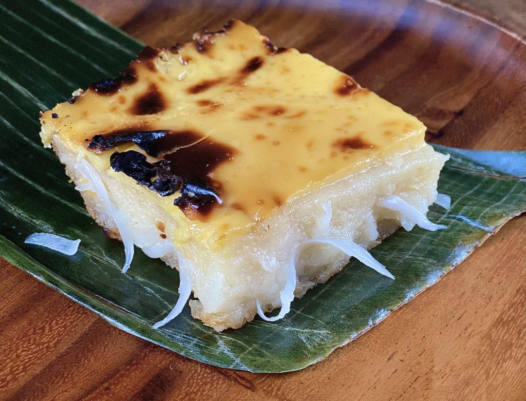 Bibingka (Cassava Cake) Alton Brown
