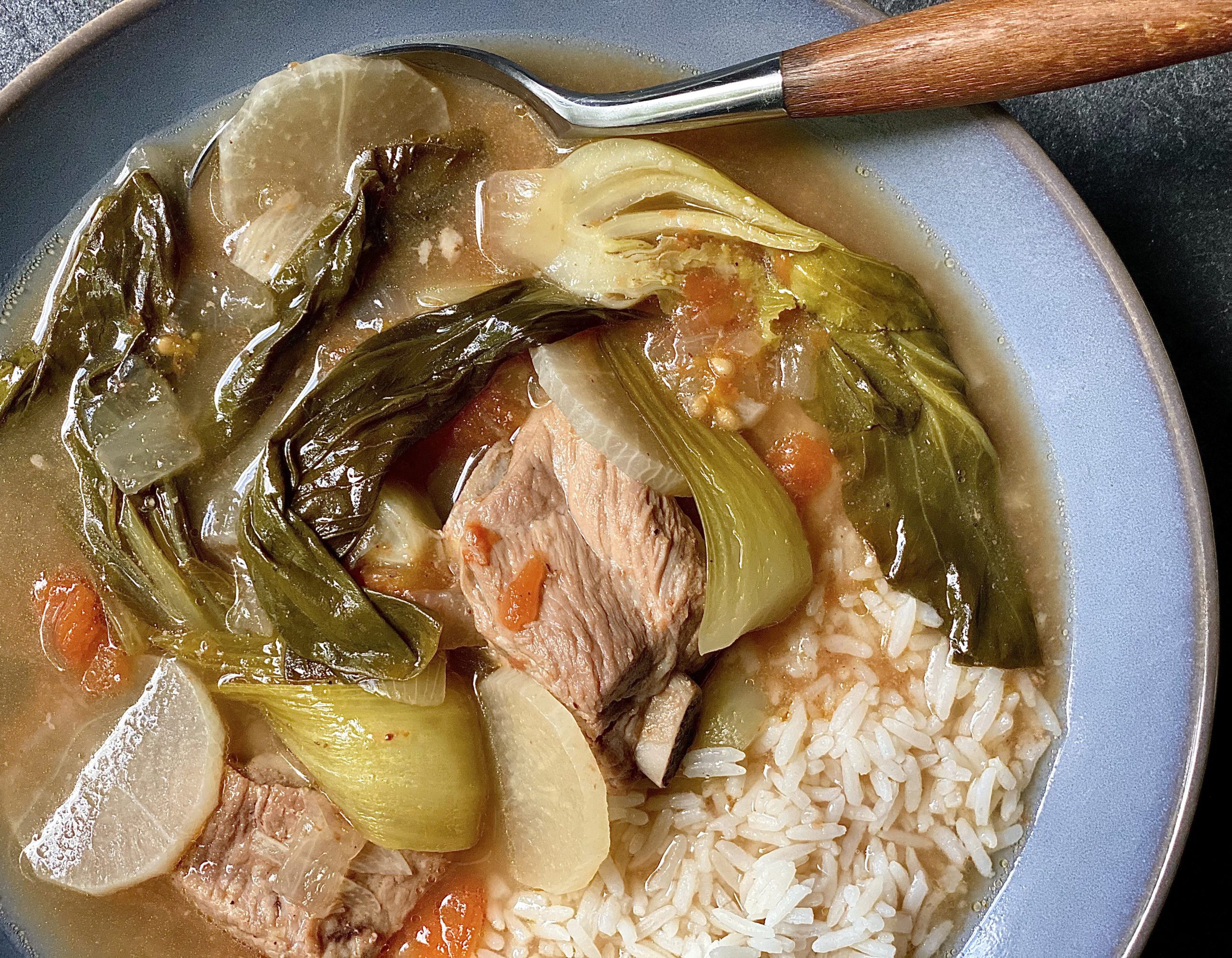 Sinigang (Filipino Sour Soup) Alton Brown