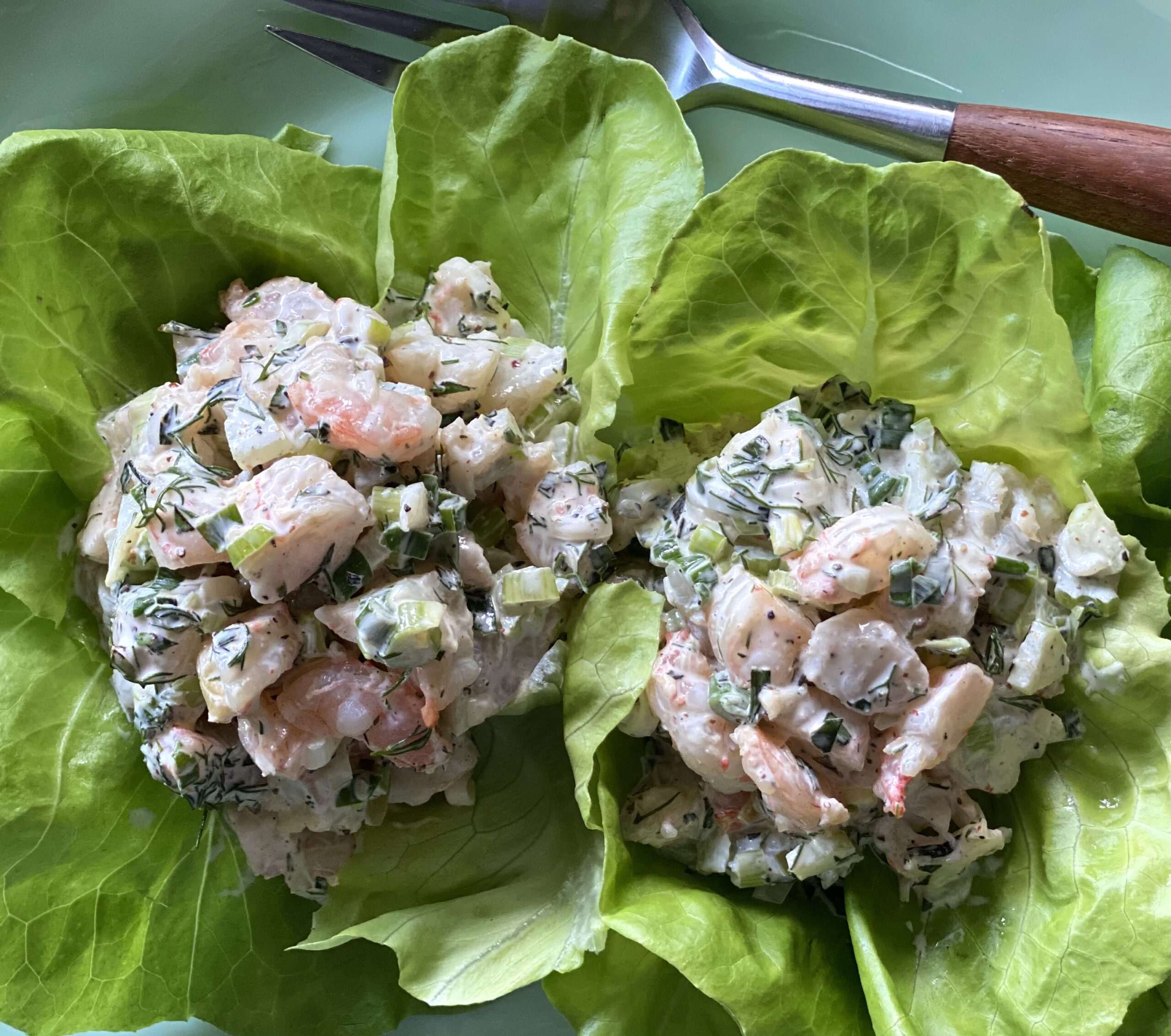 "Shramp"Salad Alton Brown