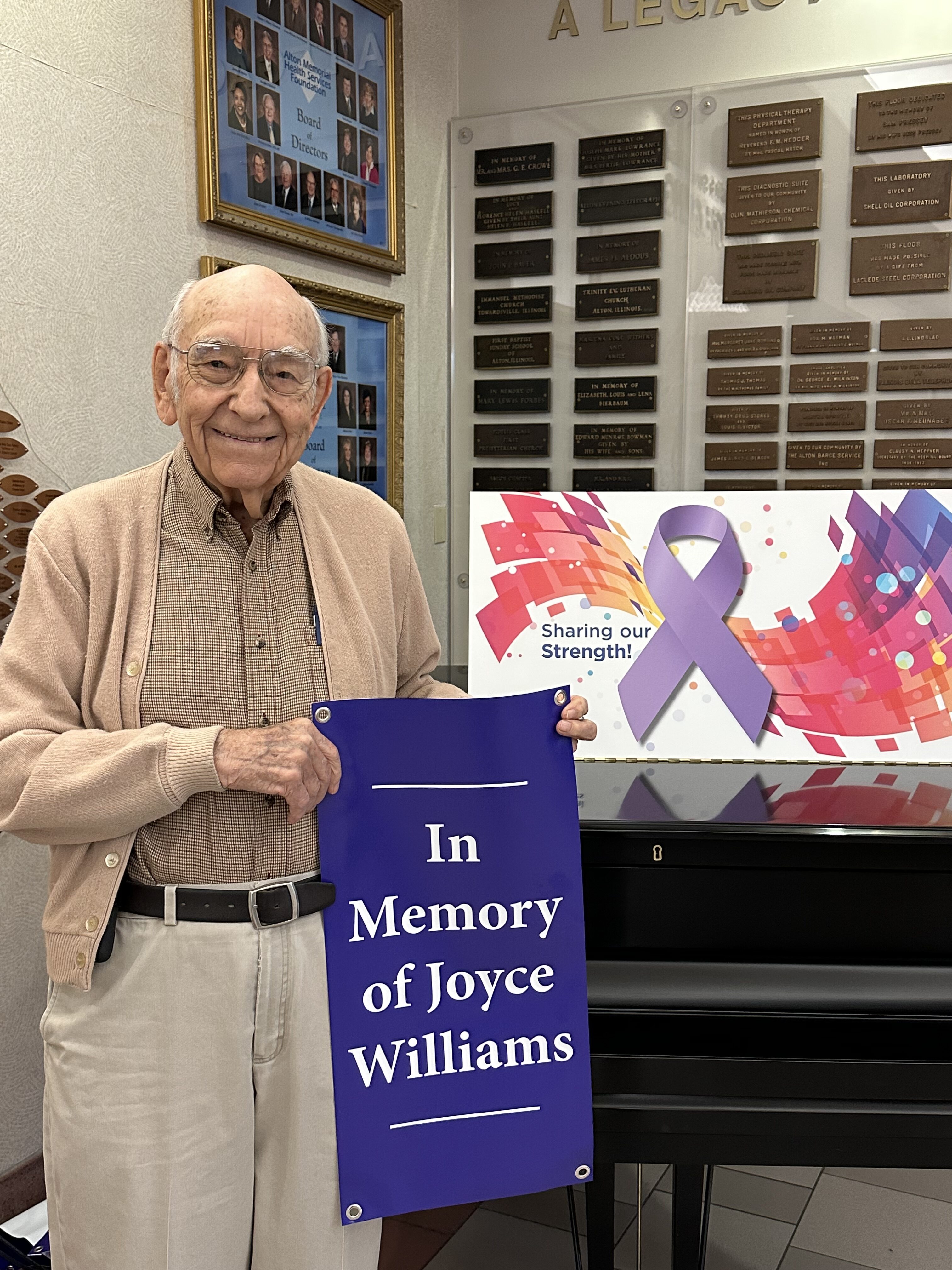 Ribbon of Strength Alton Memorial Health Services Foundation