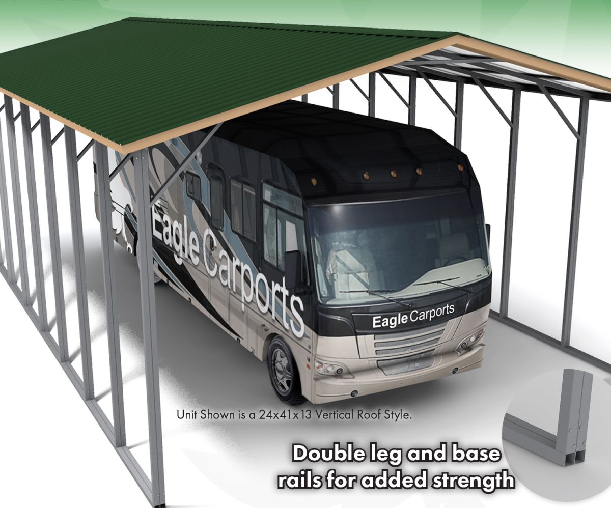 Eagle Carports RV Covers 14 Gauge