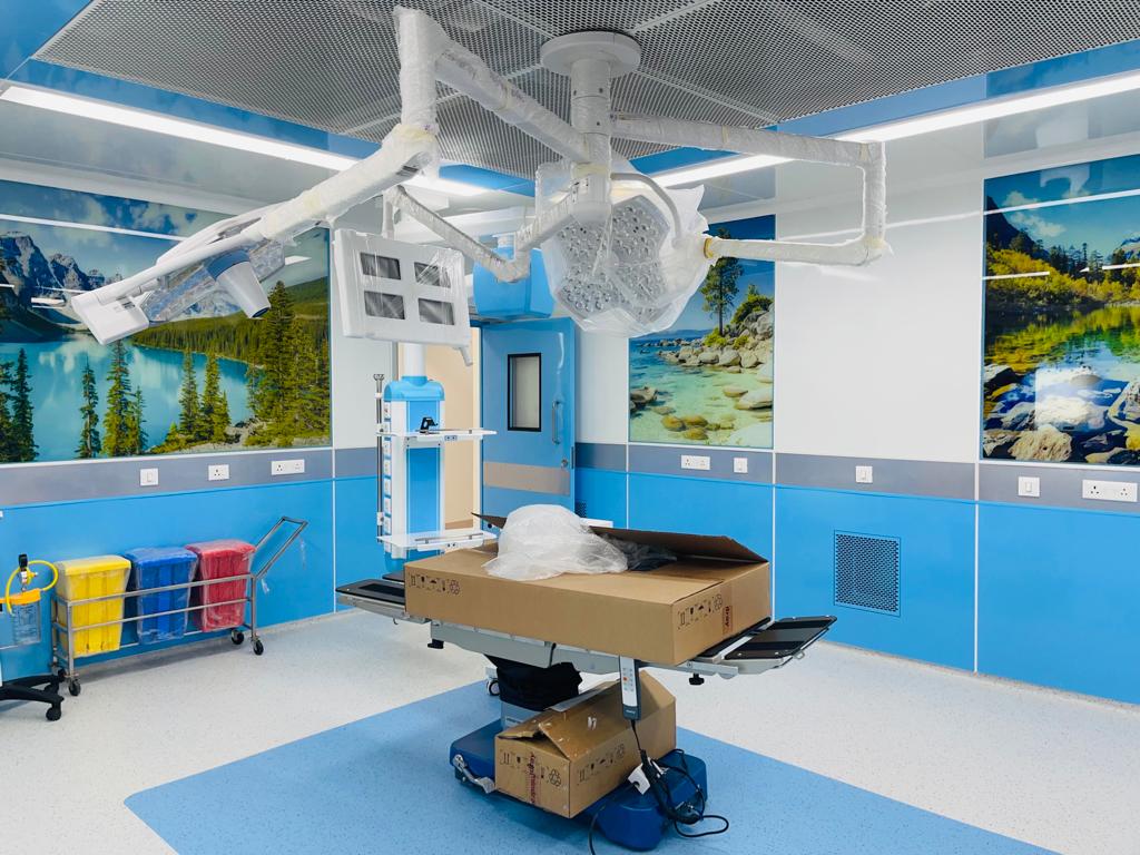 Modular Operation Theatre A modular OT has provision for an