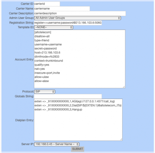 Asterisk SIP Trunk Configuration Call Center VoIP, SIP